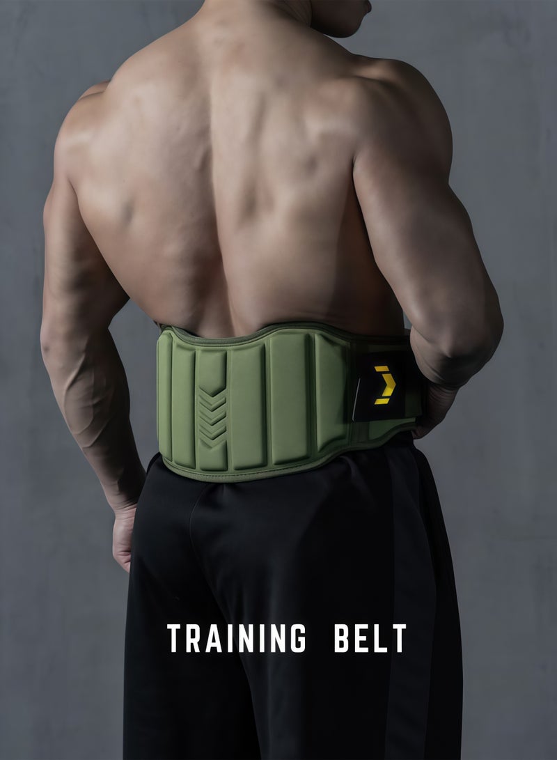 Angola Panda Adjustable Velcro Weight Lifting Belt – Back & Core Support for Gym, Squat, Deadlift & Training – Waist Protection Belt for Men & Women Fitness Strength Training - Image 1